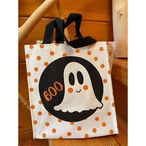 Halloween Boo Ghost Reusable trick or treat Bag Tote